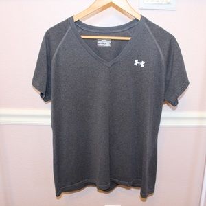 Heather Gray Under Armour Athletic Tee